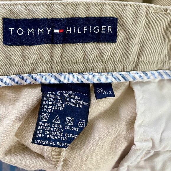 Tommy Hilfiger Khaki Pants Cotton, Men's 38W 32L - Picture 5 of 8